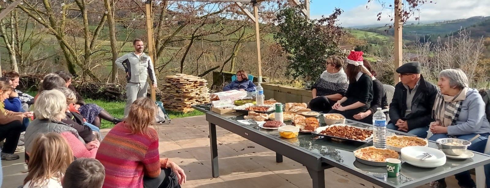 Moment partagé à l'Oasis de Chamousset
